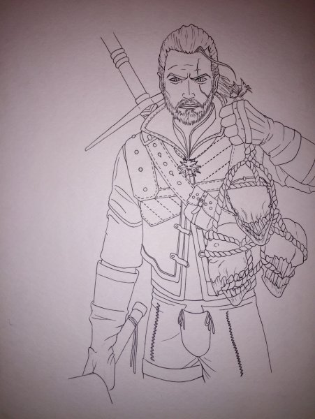 Ведьмак поэтапно