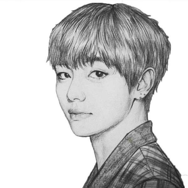 Тэхён портрет