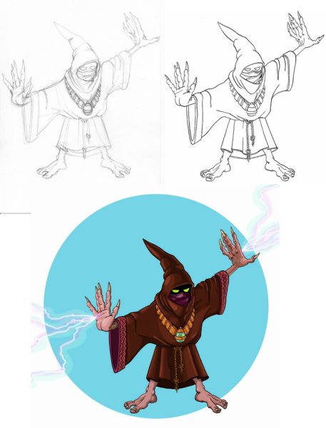 Маг рисунок