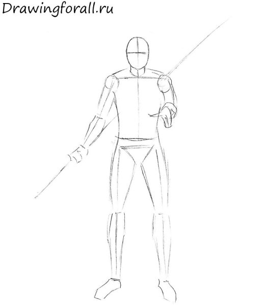 Маг набросок