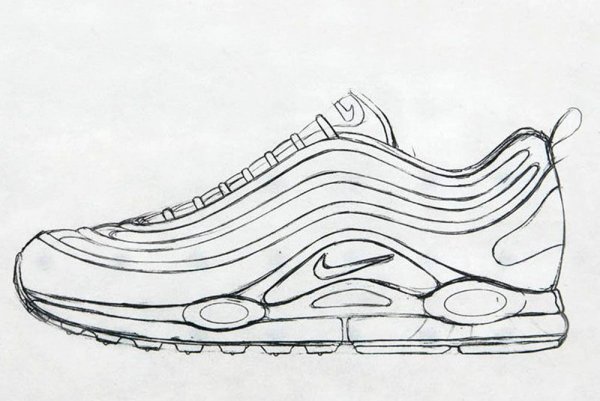 Рисунок Nike Air Max 97