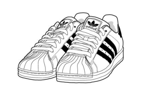 Раскрасить кроссовки
