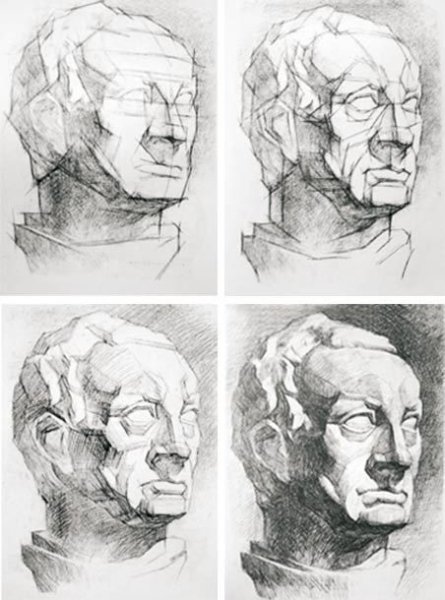 Гаттамелата Академический рисунок