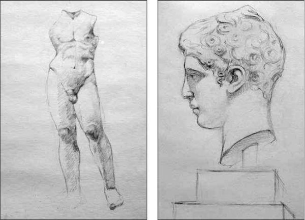 Выполнить эскиз скульптуры