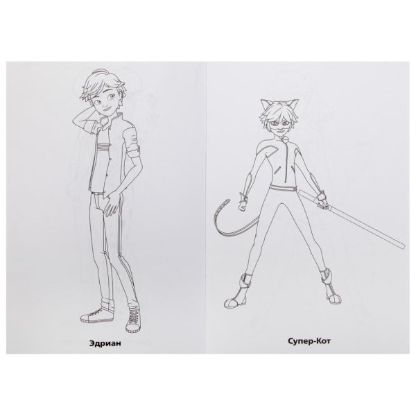 Поэтапное рисование леди бак