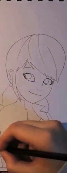 Адриан карандашом