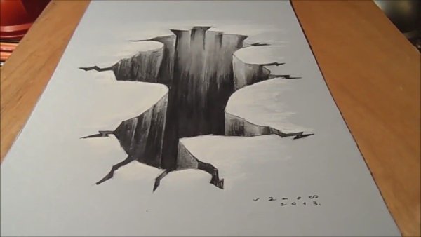 Поэтапное рисование пейзажа