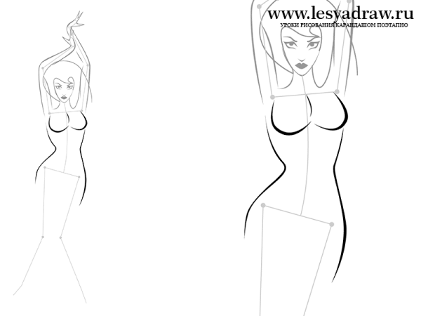 Грудь рисунок