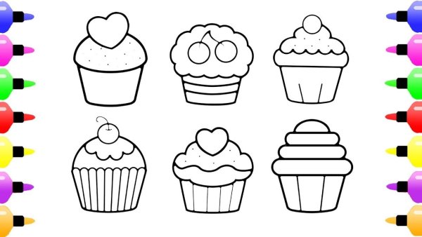 Кексики по частям