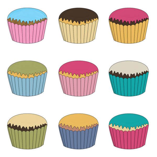 How to draw Cupcake