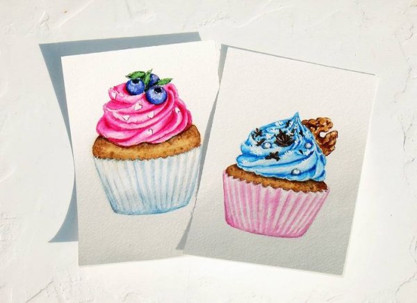 Кексики рисунки