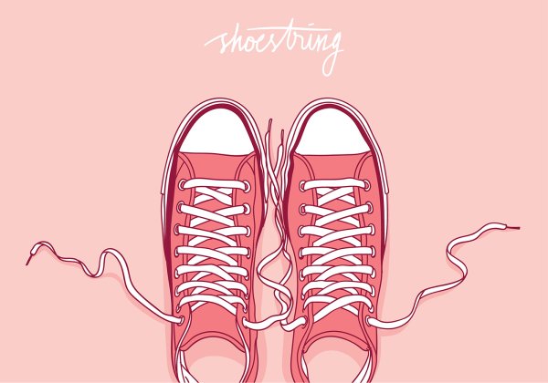 Поэтапное рисование кроссовок