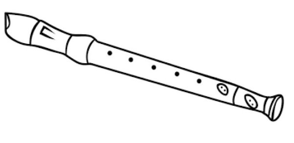 Дудочараскраска для детей