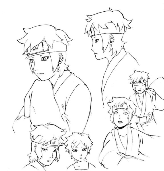 Боруто Мицуки референс