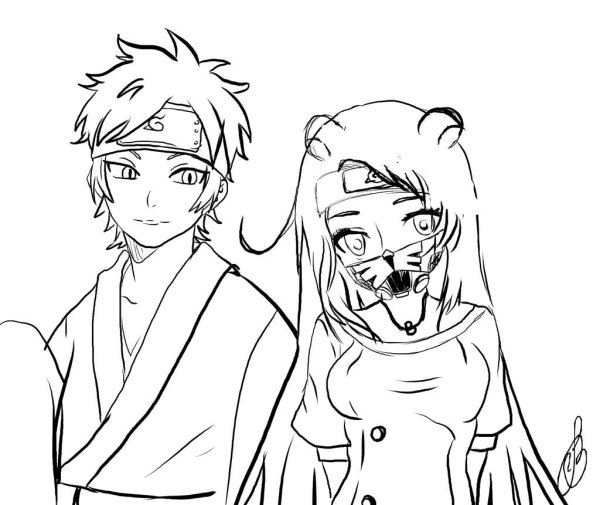 Мицукираскраска из Боруто