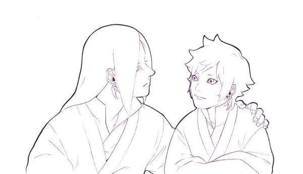 Боруто Орочимару и Мицуки