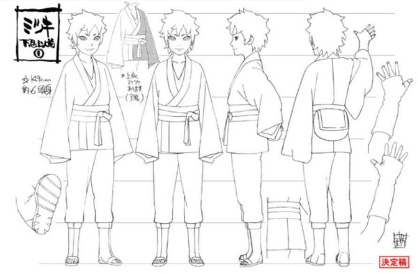 Наруто референс Боруто