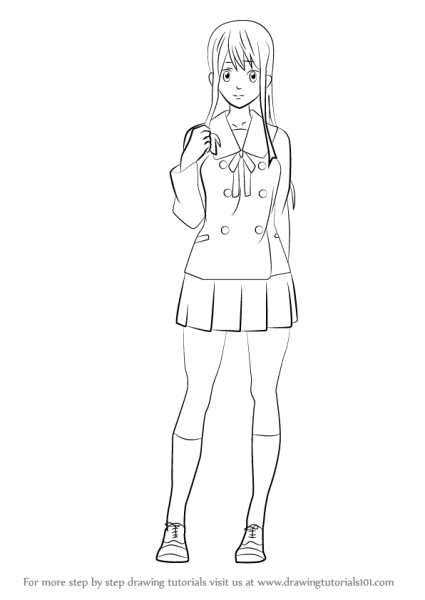 Мицуки раскраска