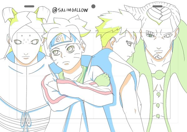 Боруто карма Момошики