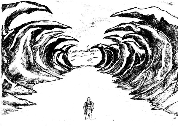 Ад нарисовать карандашом