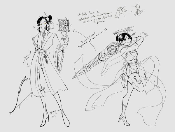 Раскраска Геншин Импакт Барбара