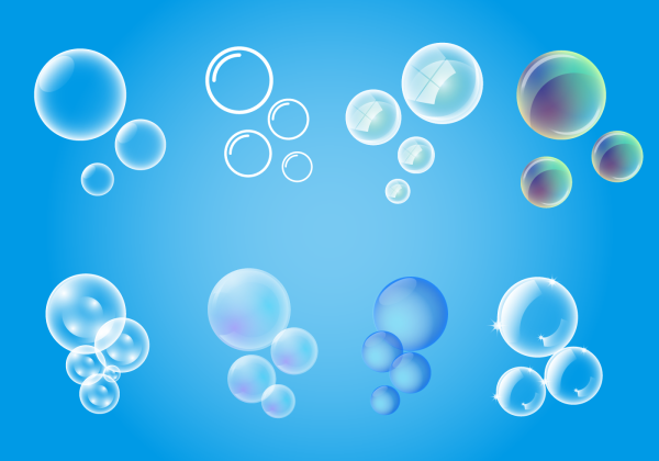 Foam Soap Bubbles