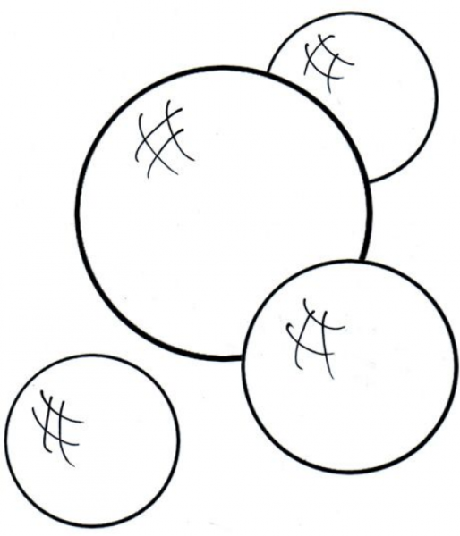 Техника рисования мыльными пузырями