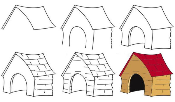 Соединение многоскатной крыши