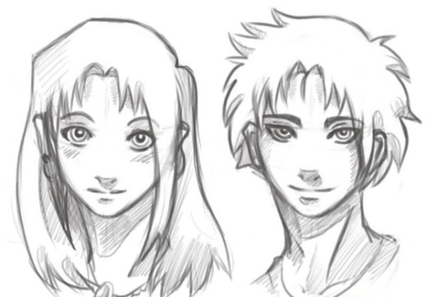 Нарисовать ifhbyufys из Наруто