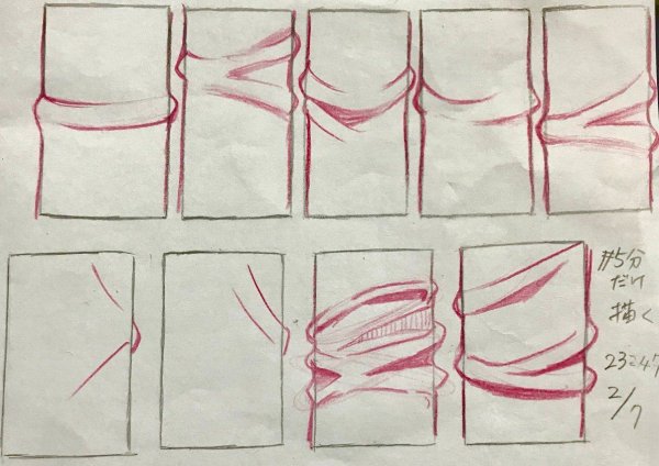 Туториал по рисованию складок на одежде