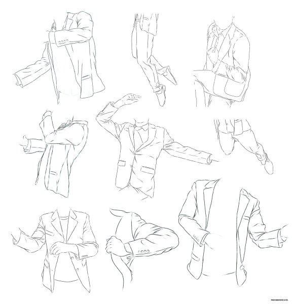 Рубашка сбоку референс