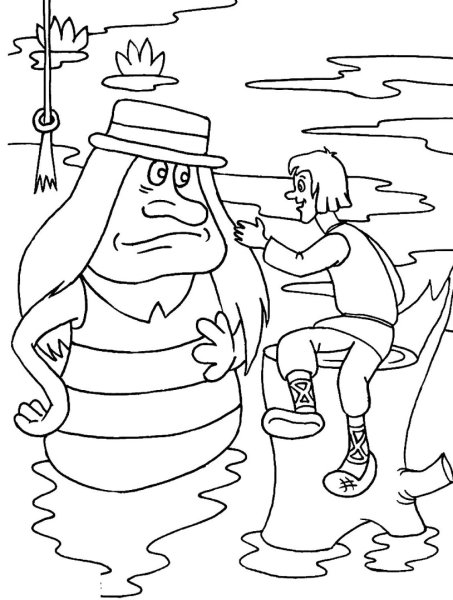 Водяной раскраска