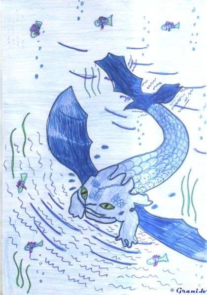 Водяной рисунок для детей