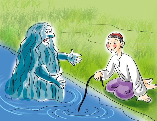 Иллюстрация к сказке Абзалил