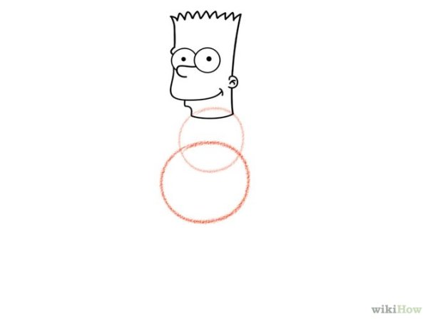 Учимся рисовать барт симпсон