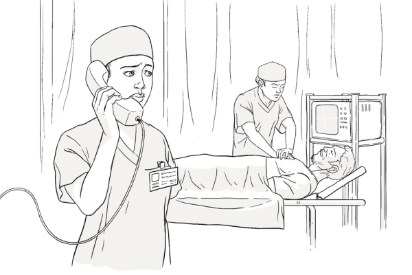 Хирург раскраска