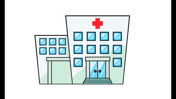 Больница иллюстрация