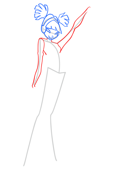 Муза Винкс поэтапно