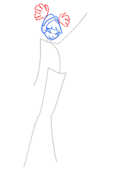 Нарисовать музу поэтапно