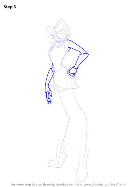 How to draw Winx Club