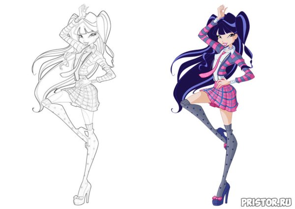 Рисунки Винкс Муза