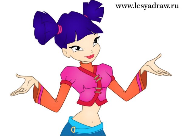 Муза срисовки Винкс Муза