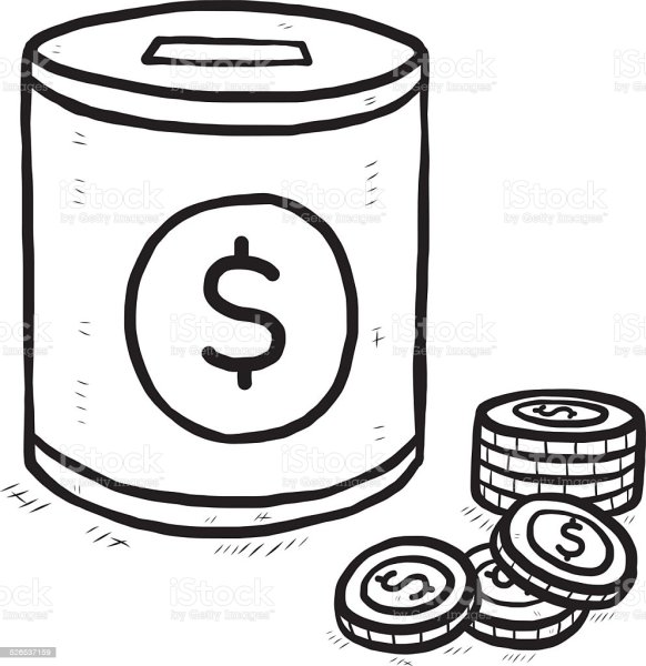 Рисунки для копилки денег