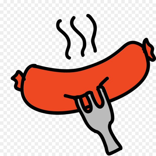 Сосиски мультяшные