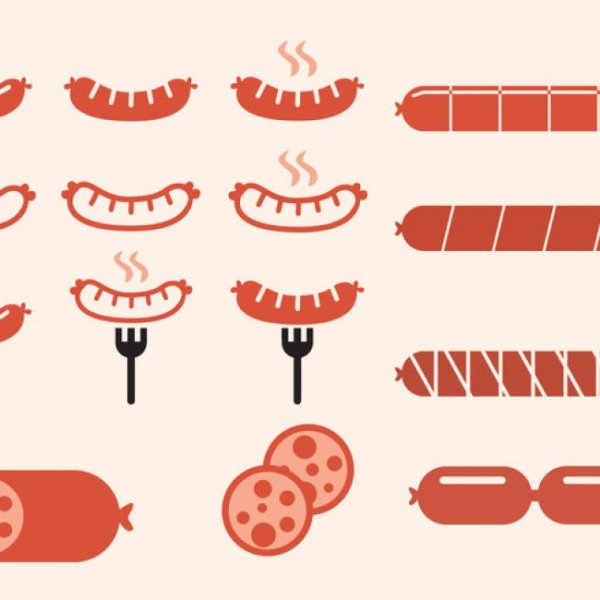 Сосиски пиктограмма