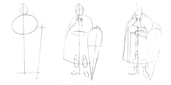 Этапы рисования лошади