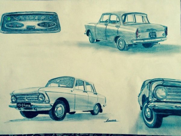 Колея Москвич 408