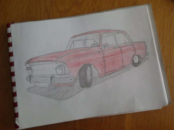 БПАН рисунки Москвич 412