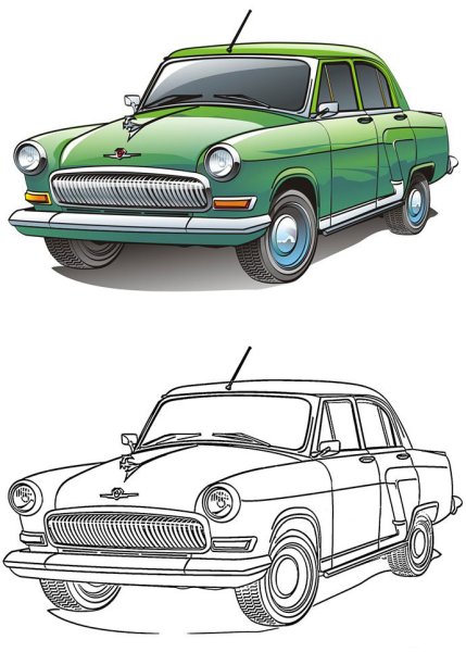 Автомобиль рисунок