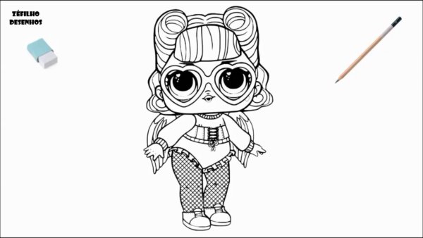 Быстрые рисунки карандашом ЛОЛ бесцветные